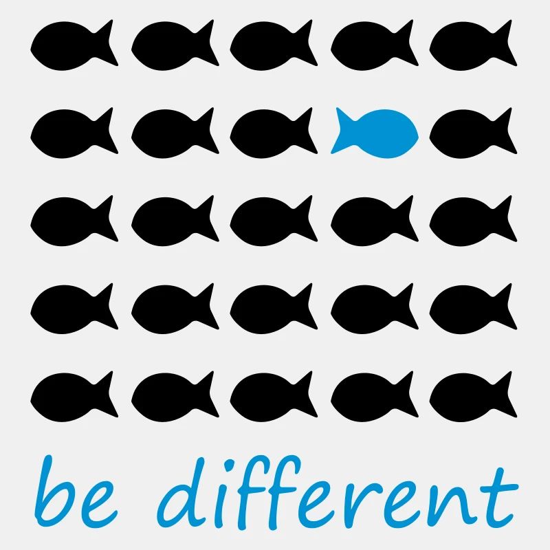 Be different