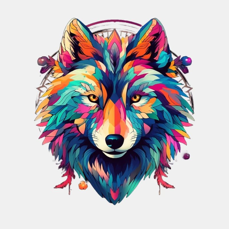 Neon-Shadow-Wolfenkreis