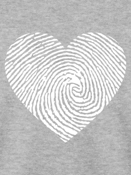 Fingerabdruck Herz