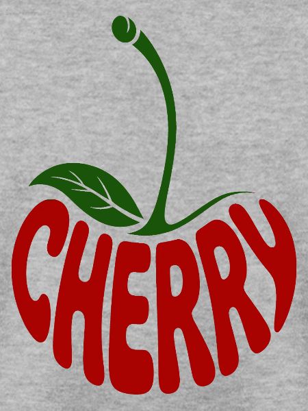 Kirsche - Cooles Frucht-Logo