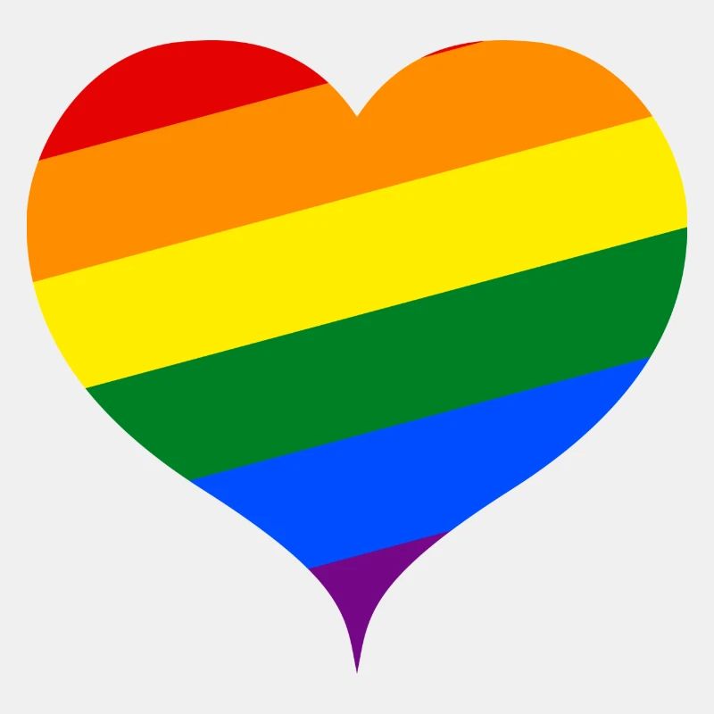 Les Rainbow hearts)