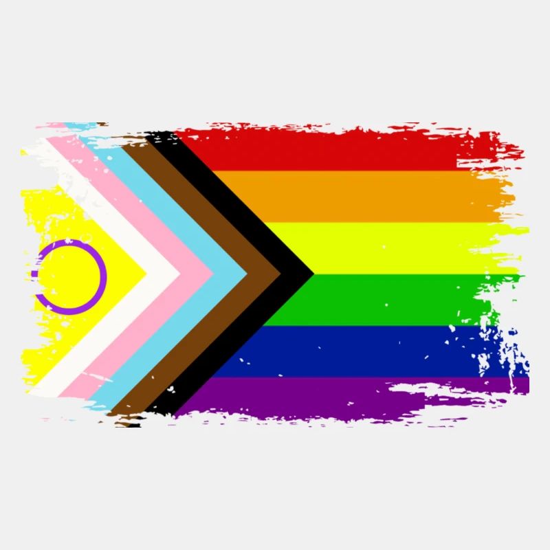 Progress Pride 2023 Flagge