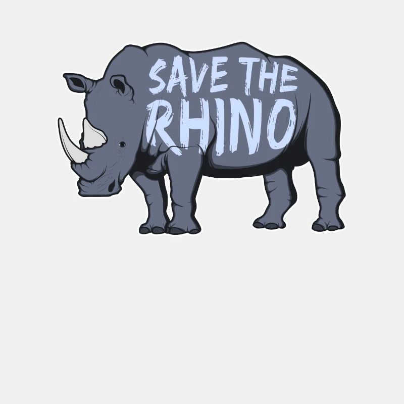 Nashorn Bedrohte Tierart