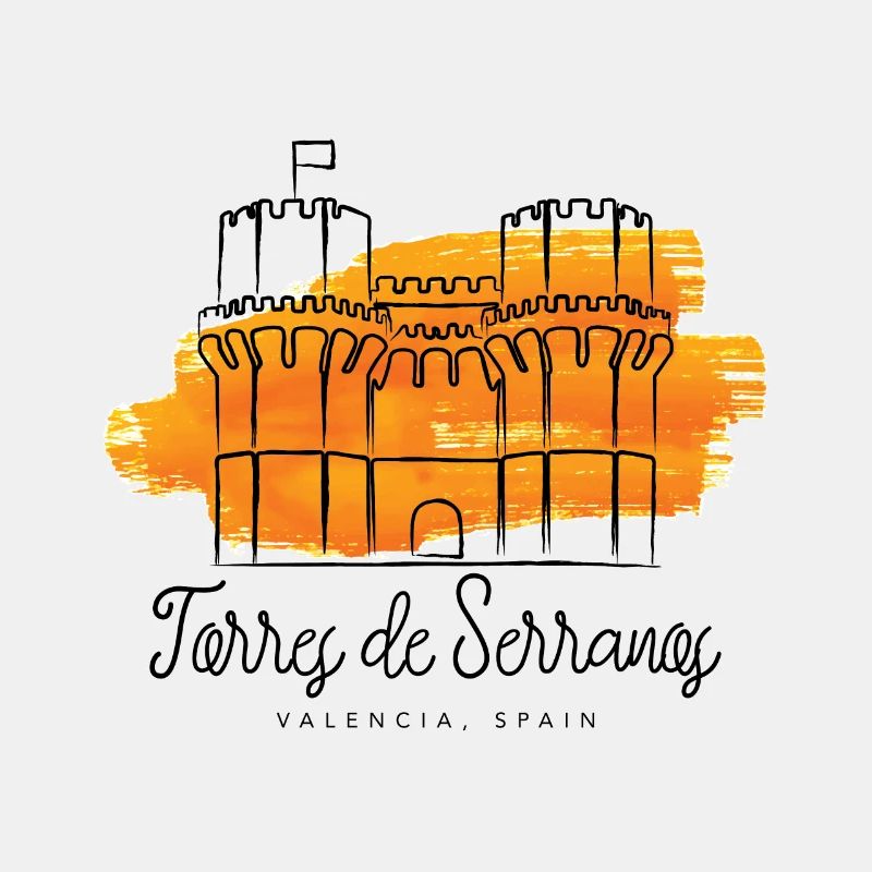 Torres de Serranos - Valencia, Spanien