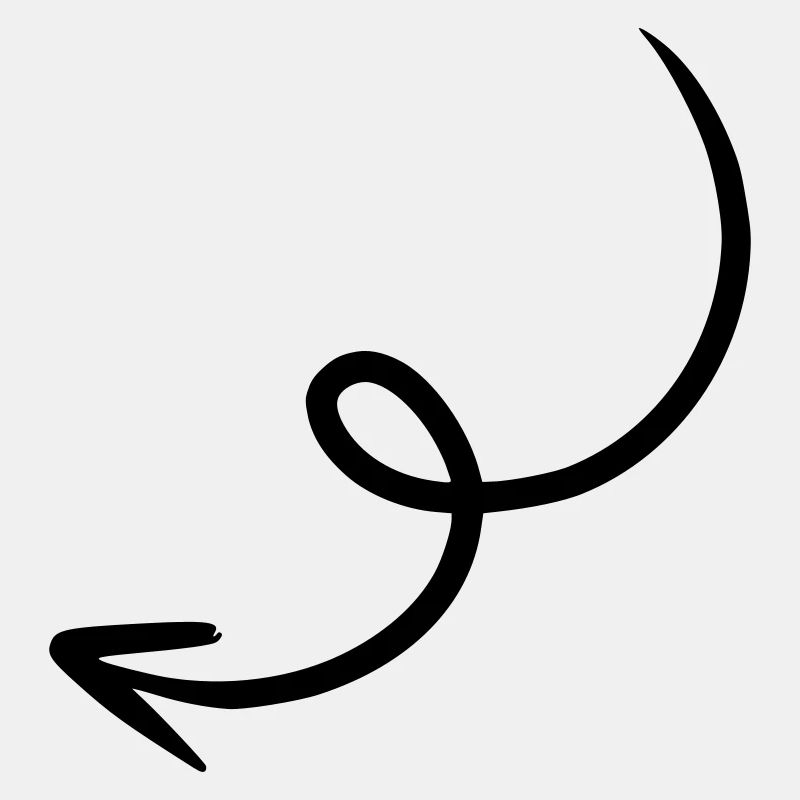 Arrow drawing sketch black