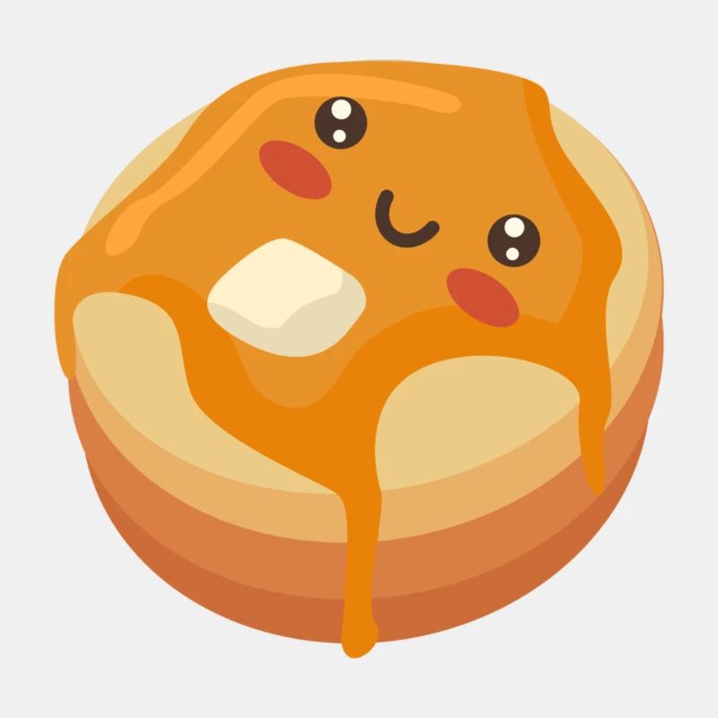 Pfannkuchen mit Butter