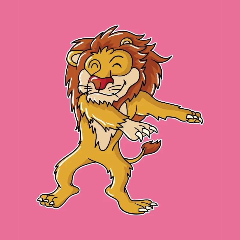 Flossing Lion