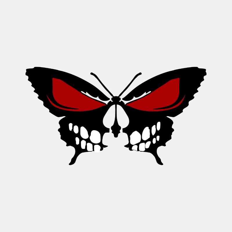 Skull Butterfly