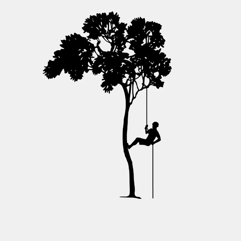 Tree climbing abseiling gift hobby profession