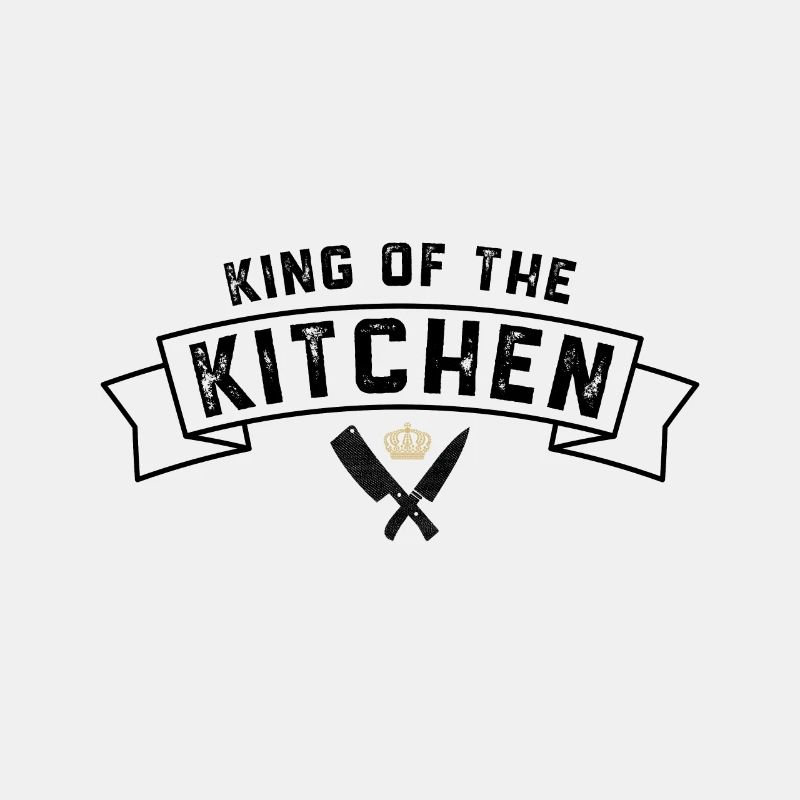 King kitchen chef crown kitchen knife gift
