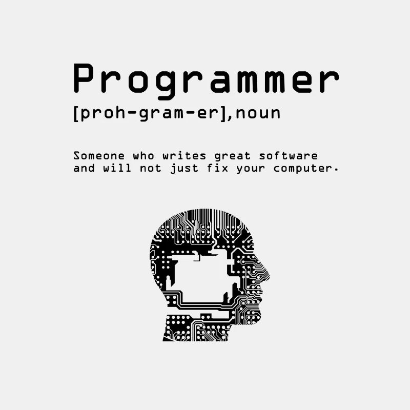 Programmierer Shirt Nerd Informatik Computer Idee