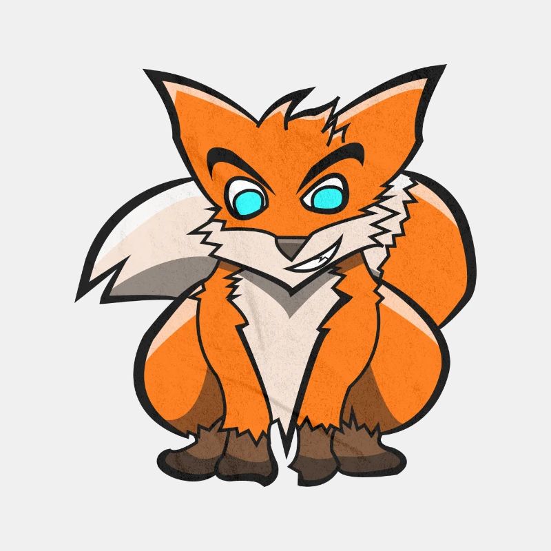 Cooler Fuchs Cartoon