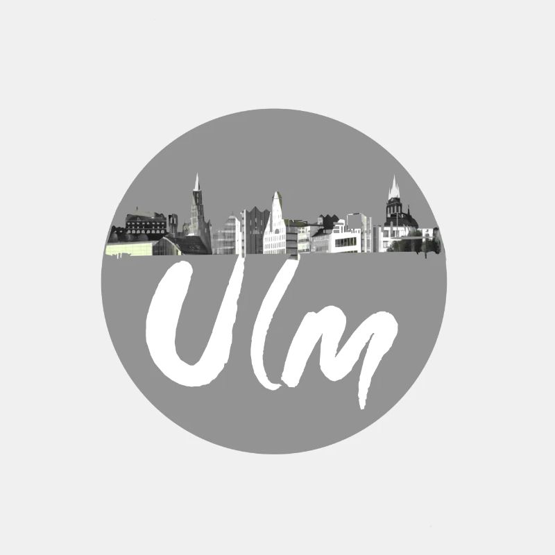 Ulm,skyline, grau, Stadt