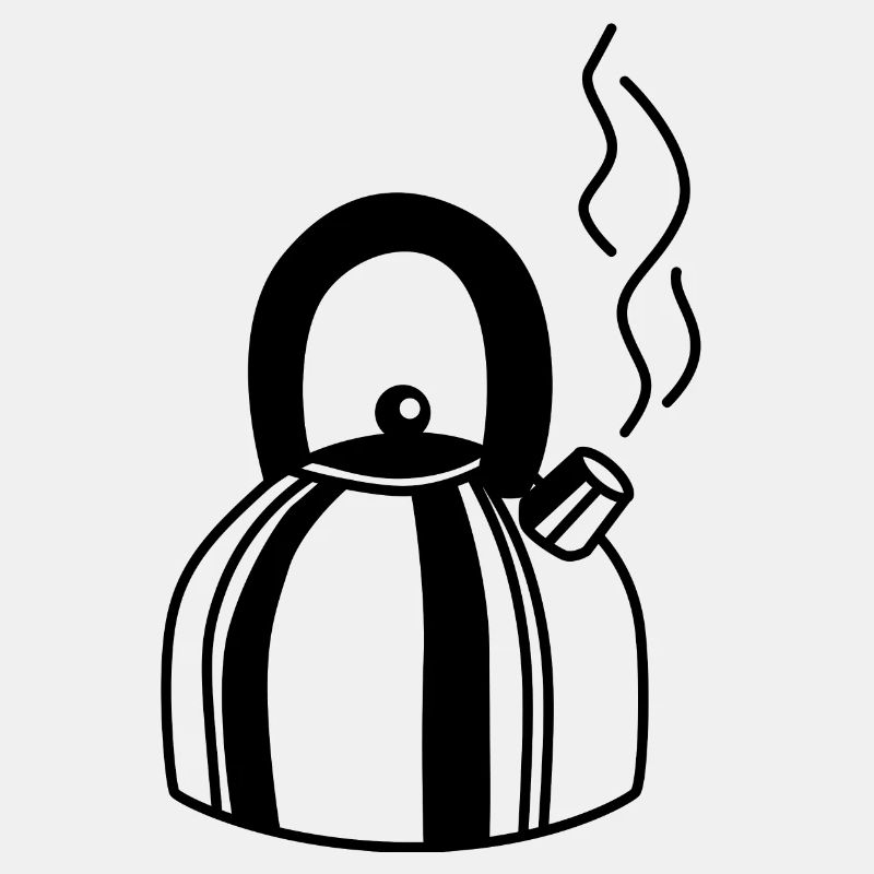 Design Classic Tea Kettle Drawing