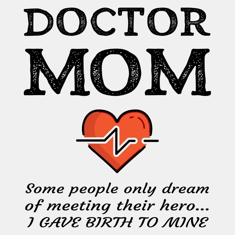 Stolze Mutter eines Doktor-Mutter-medizinischen MD-Sohn-Geschenks