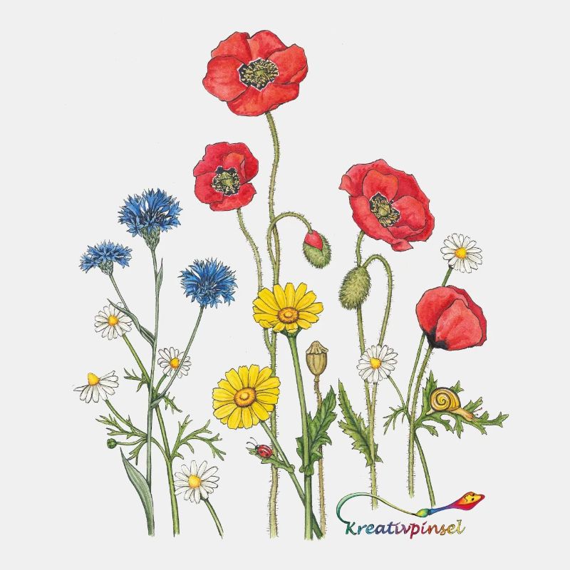Bunte Blumenpracht