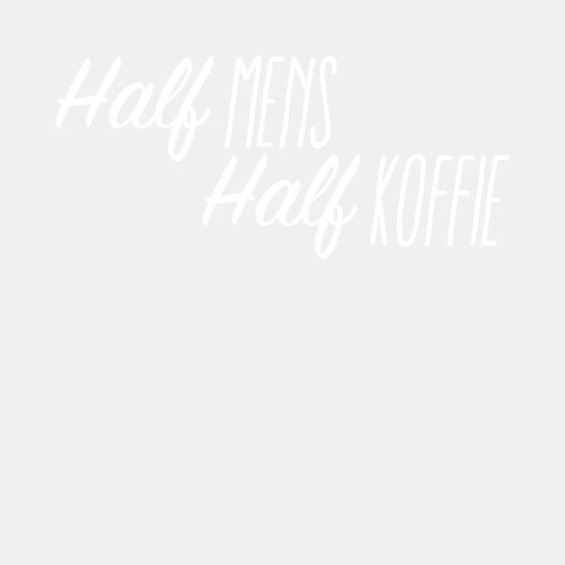 Moitié humain, moitié café