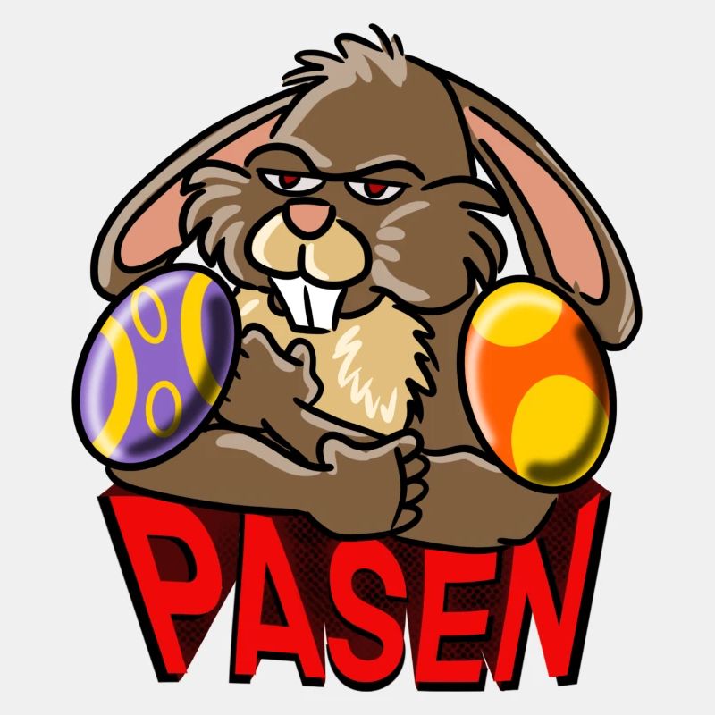 Wütender Osterhase