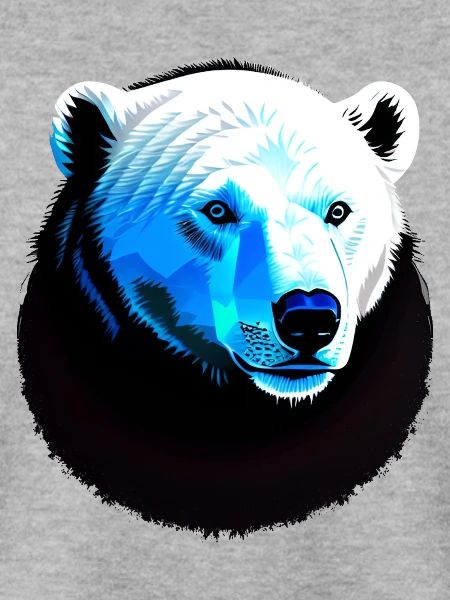 Eisbär Majestät Illustration