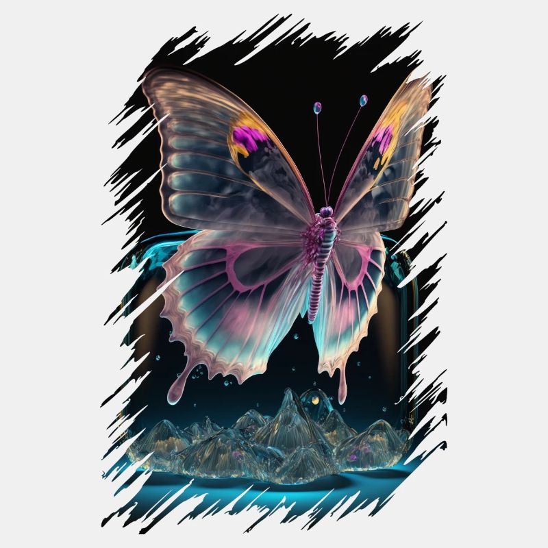 Schmelzender Schmetterling