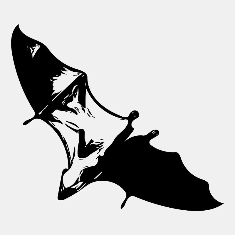 Gliding flying fox