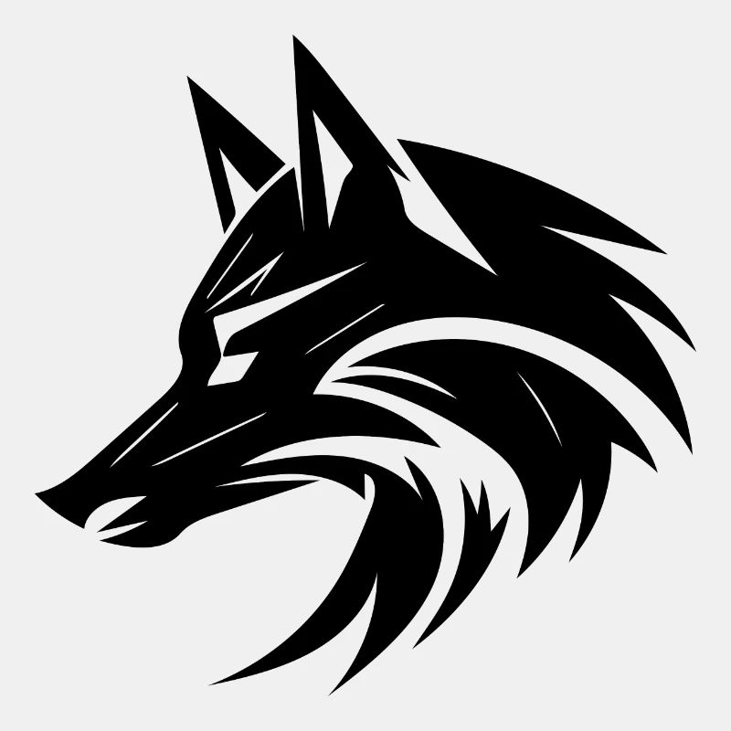 Schöner Stylischer Fuchs