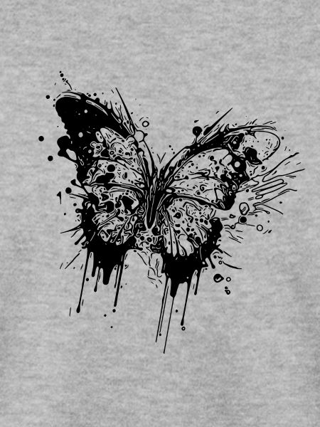Tattoo Tinte Splash Schmetterling