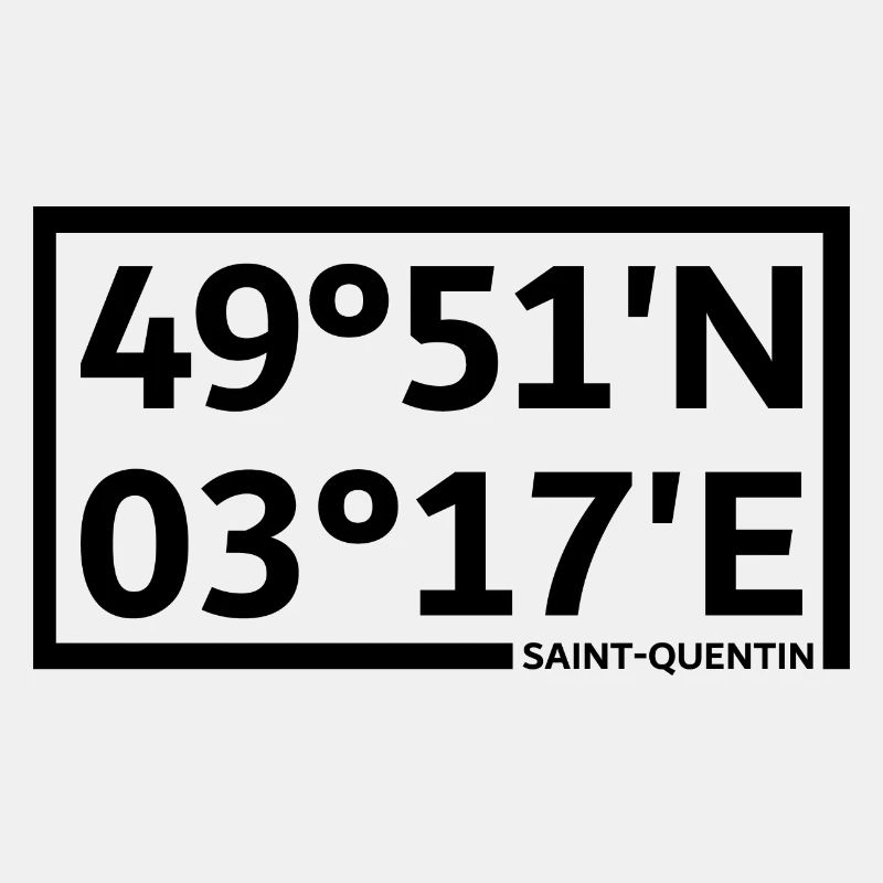 Coordonnées de Saint-Quentin
