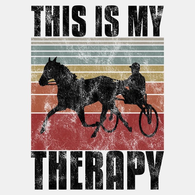This is my therapy Trotting Harness Width Retro