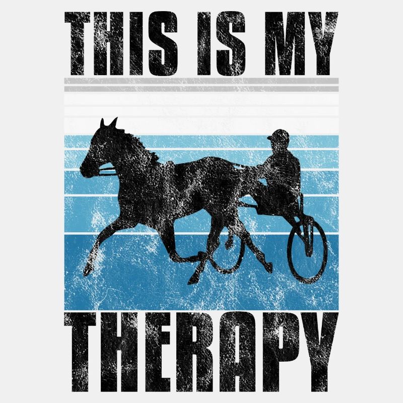 This is my therapy Trotting Harness Width Retro