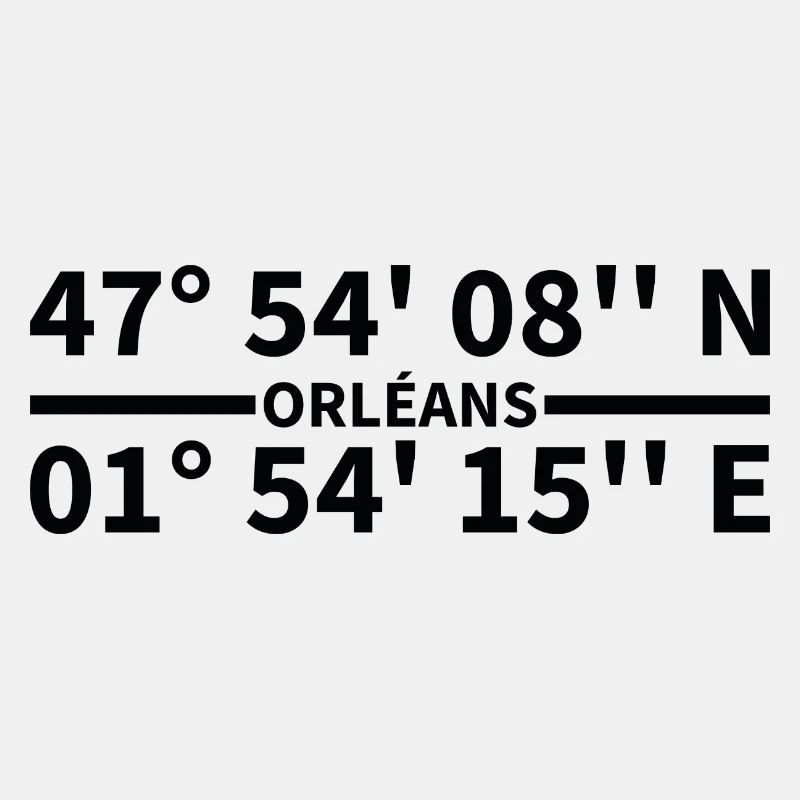 Orléans coordinates