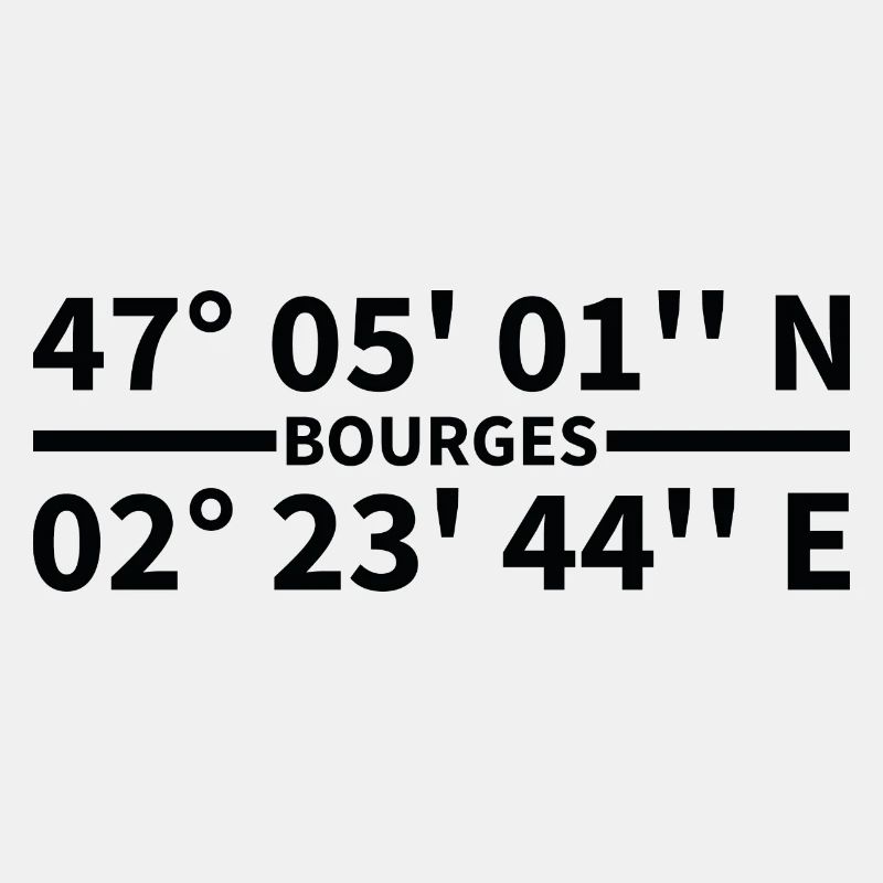 Coordonnées de Bourges