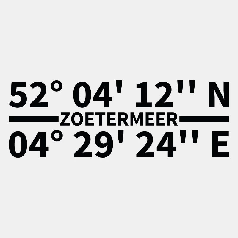 Coordonnées de Zoetermeer