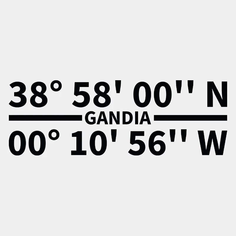 Coordonnées de Gandia