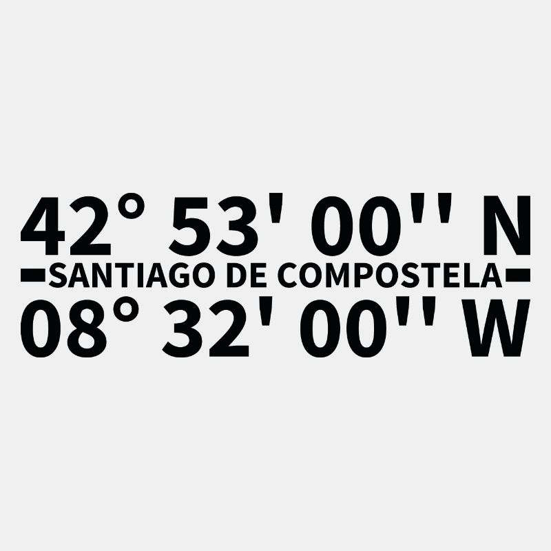 Santiago de Compostela coordinates