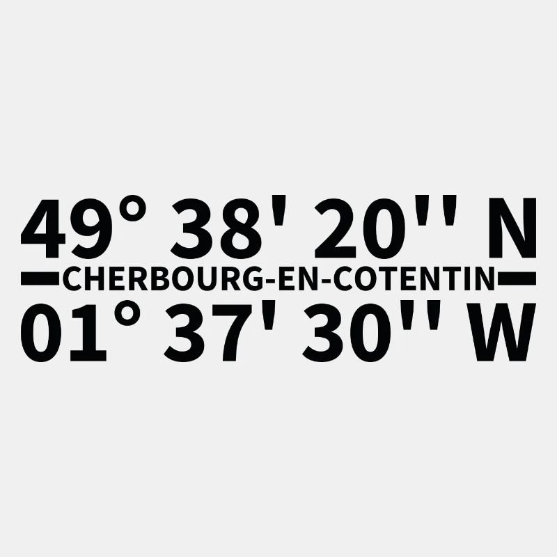 Cherbourg-en-Cotentin coordinates