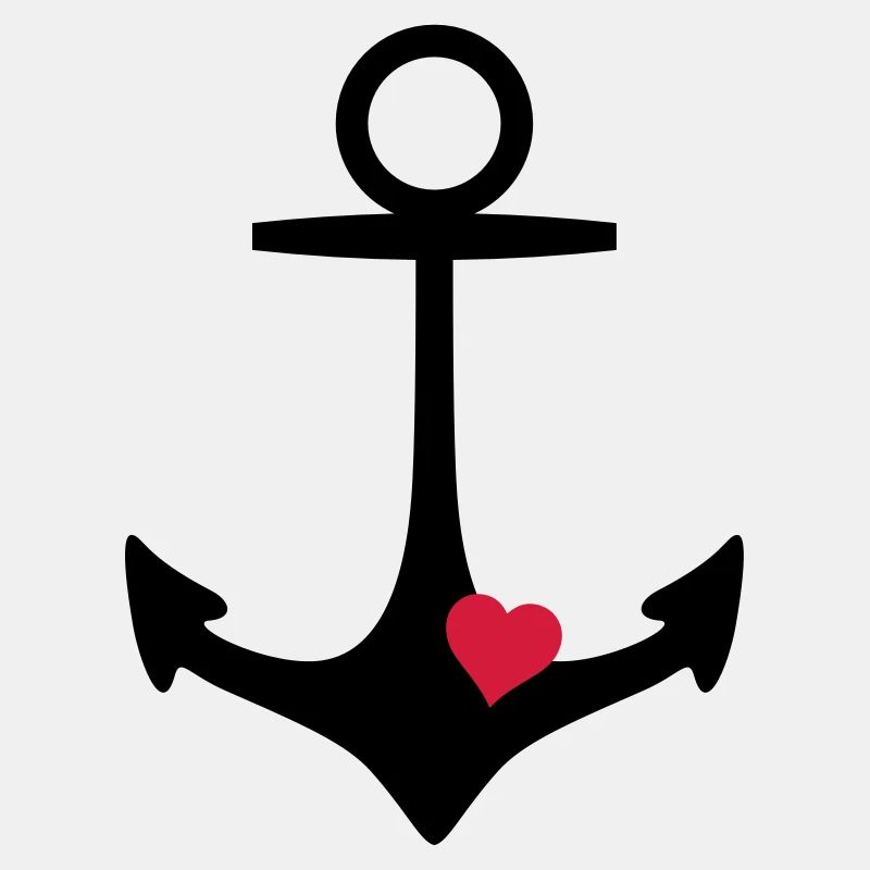 anchor and heart