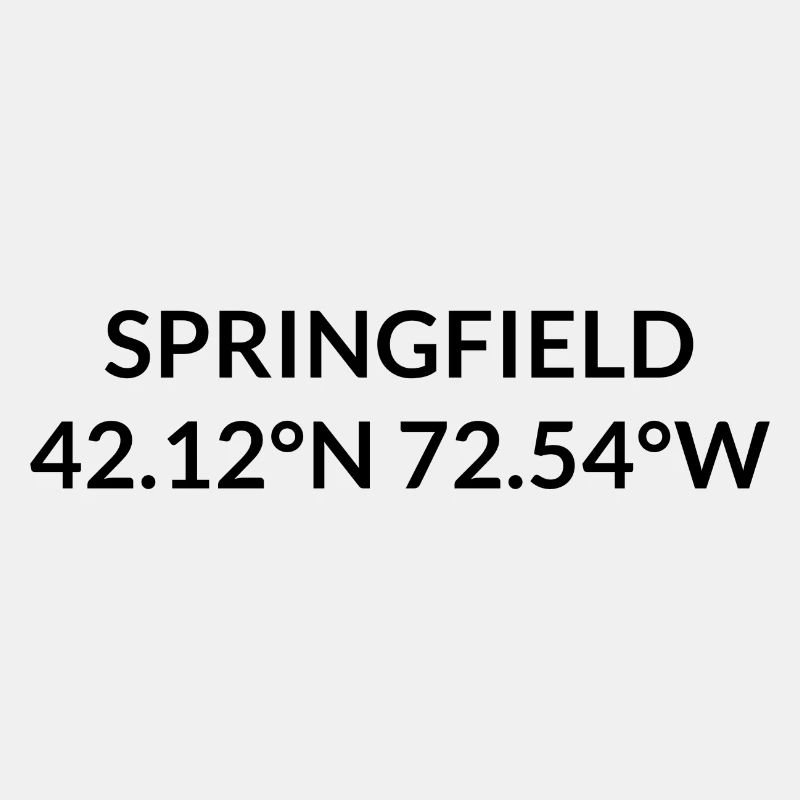 Springfield, Massachusetts, United States Coordinates