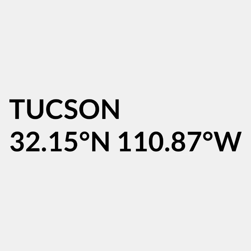 Tucson, Arizona, USA Coordinates