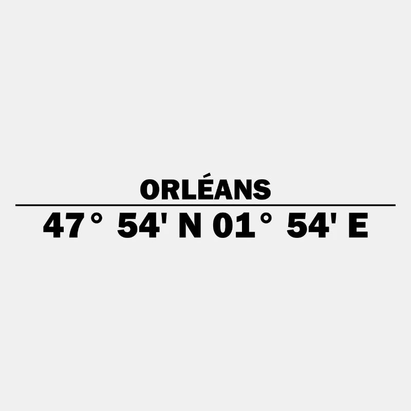 Orléans coordinates