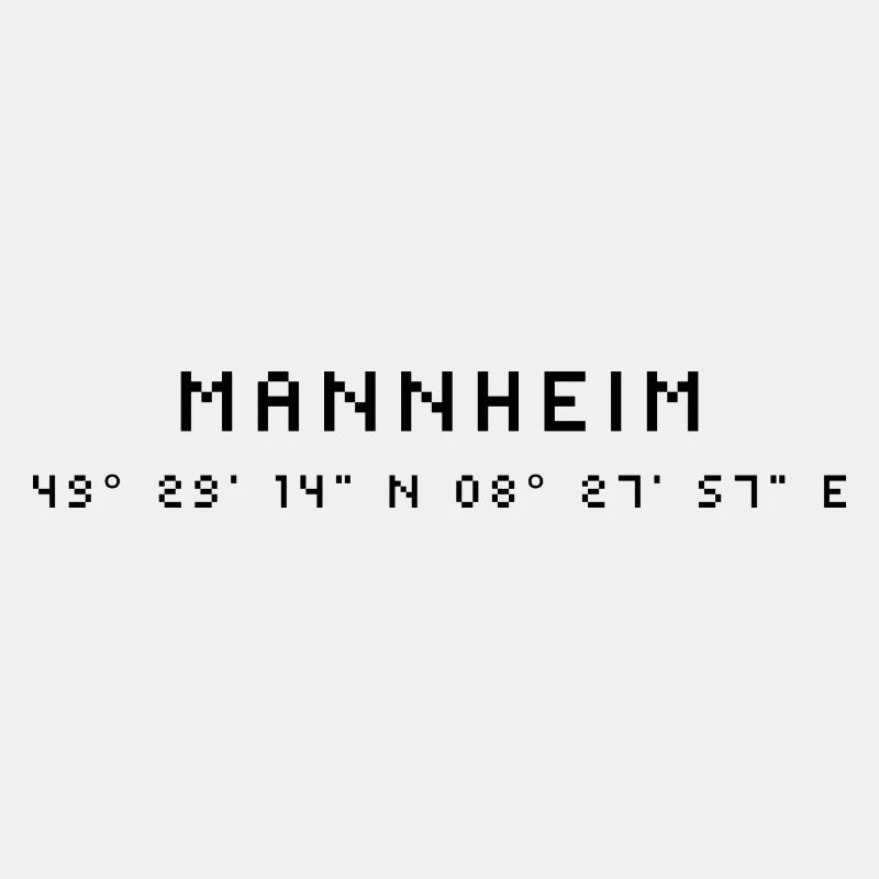 Coordonnées Mannheim