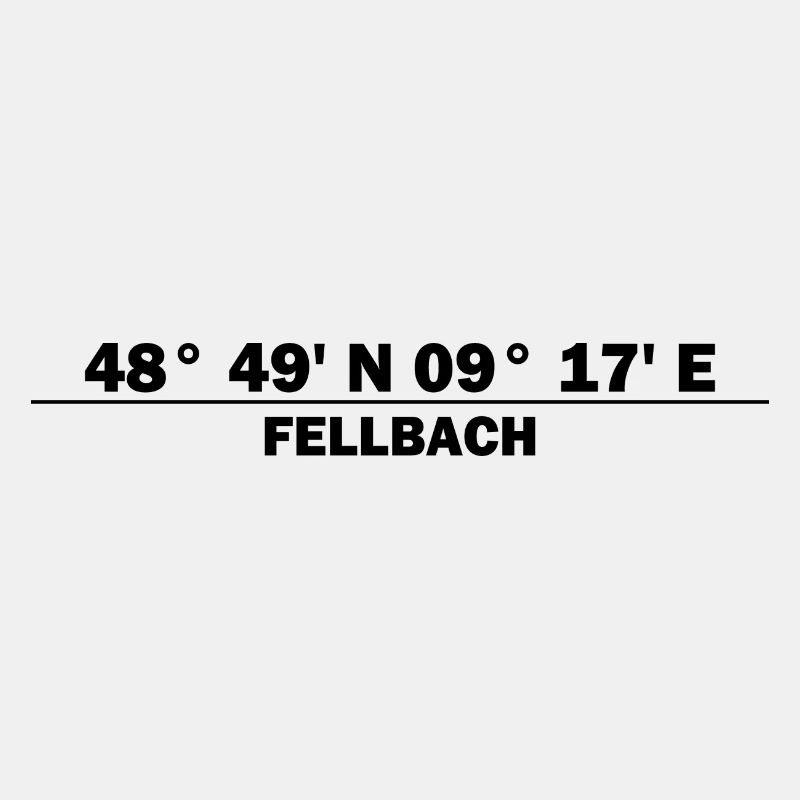 Fellbach coordinates