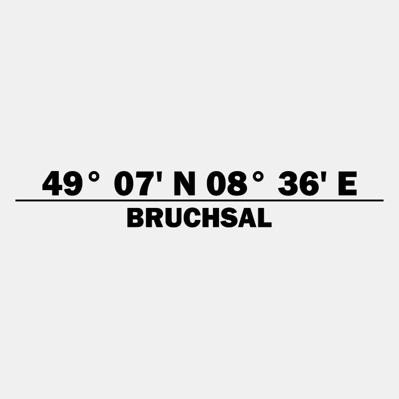 Bruchsal coordinates