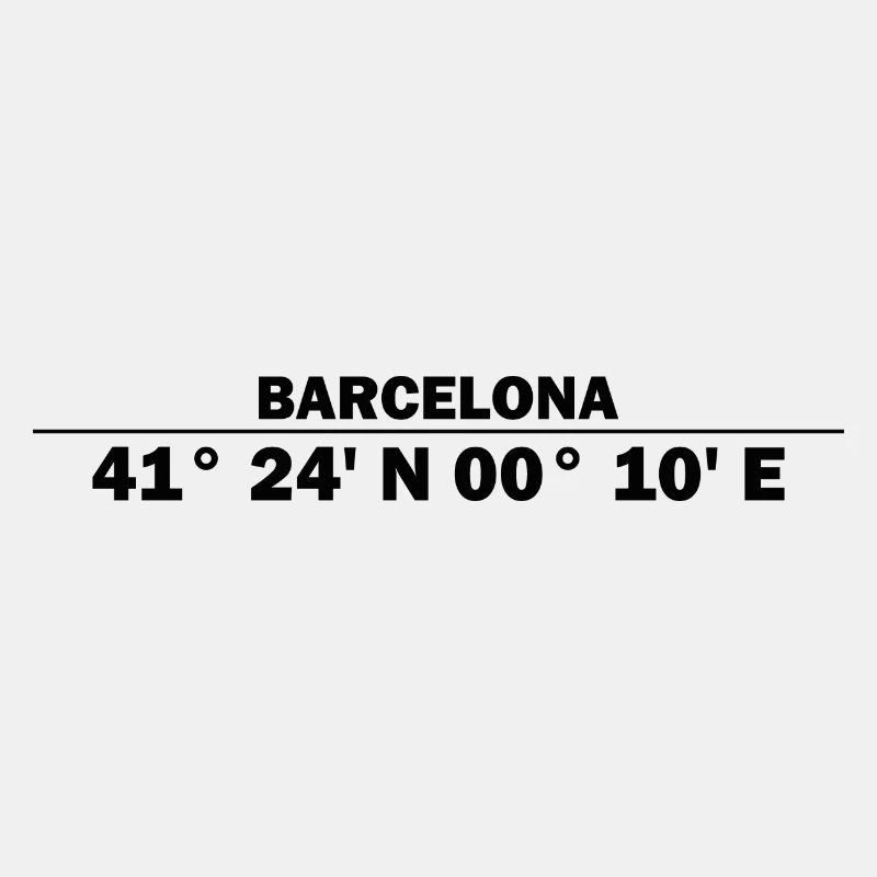 Coordonnées de Barcelone