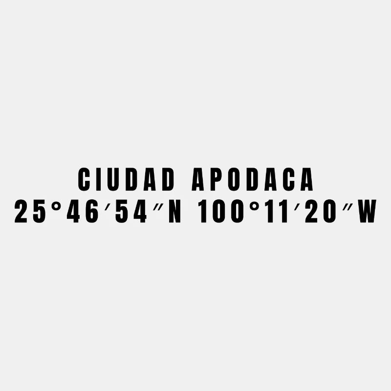 Ciudad Apodaca, Mexico Coordinates