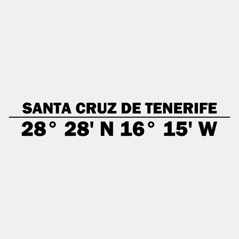 Santa Cruz de Tenerife coordinates