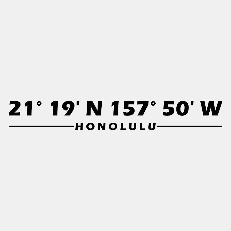 Honolulu Coordinates