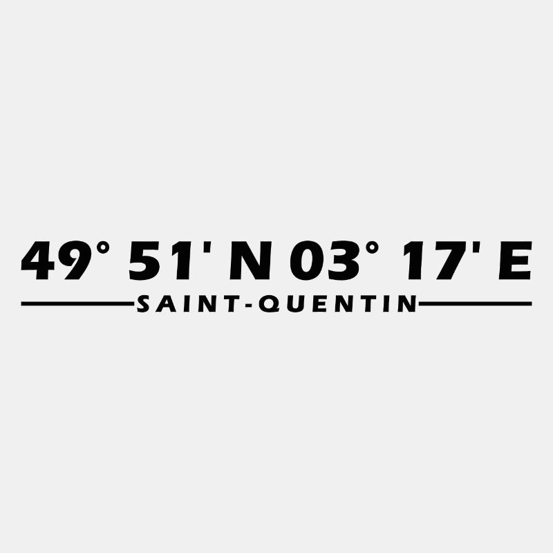 Coordonnées de Saint-Quentin
