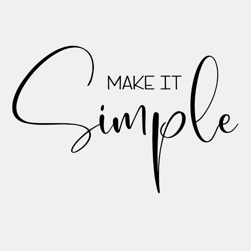 Make it Simple