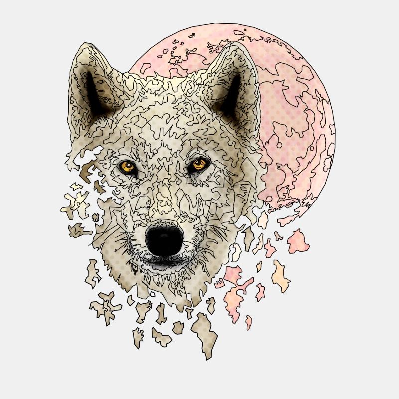 Wolf white